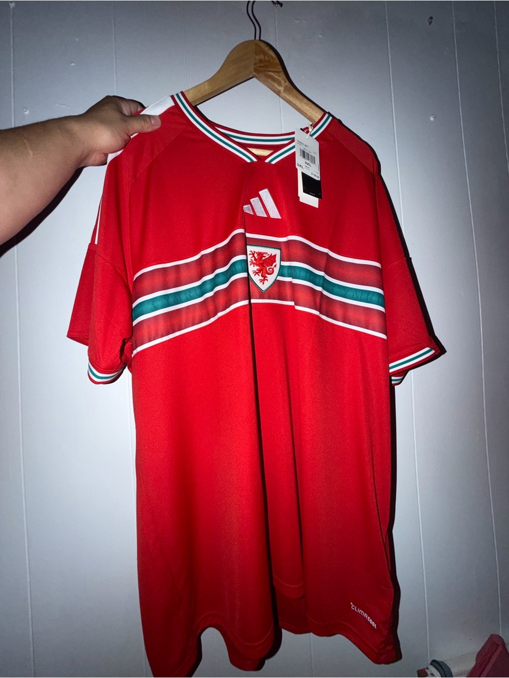 Men Wales Jersey Size 3XL